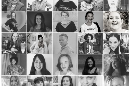 Womxn behind TEDxCapeTown